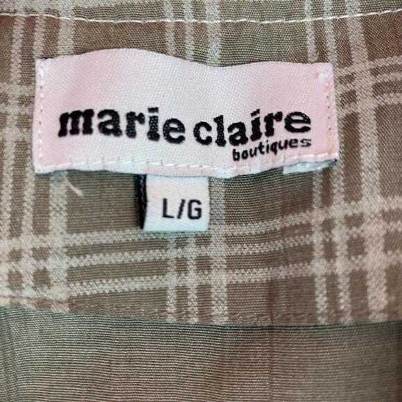 Marie Claire Womens Brown Evening Jacket Mother Of Pearl Buttons Size Large​​ - Picture 3 of 10